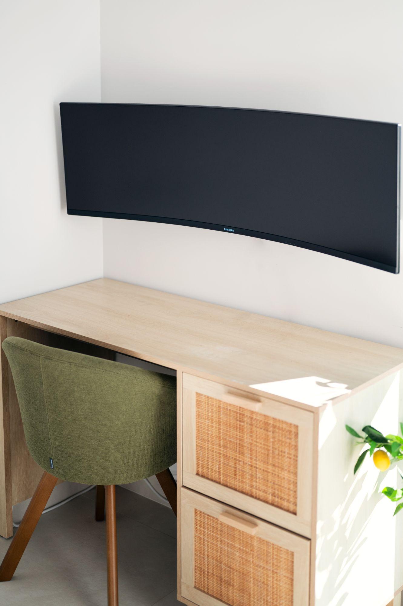 Desk and work spot in the master bedroom